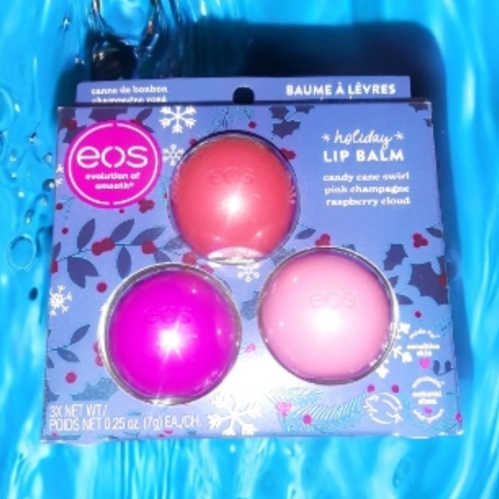 EOS Holiday Lip Balm NEW